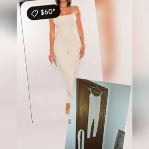 Elegant Cream Jumpsuit